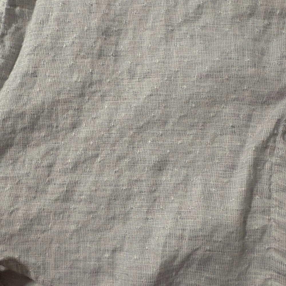 Stone Rose Mens Linen Blend Button Down Shirt Gray Size Small (2 )Long Sleeve - Picture 9 of 13